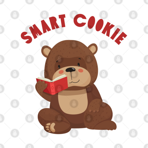 Happy Smart Cookie Sweet bear crocodile reading book hello cute baby outfit by BoogieCreates