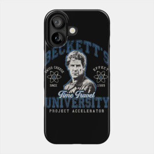 Beckett's Time Travel University Phone Case