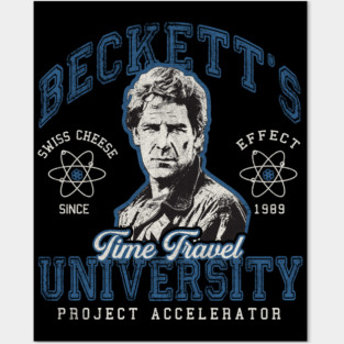 Beckett's Time Travel University Posters and Art