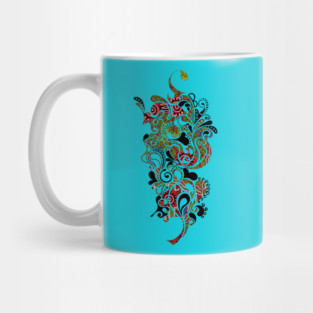 Aboriginal Art - Paisley Design Mug