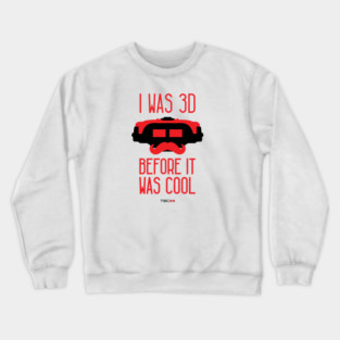 Hipster Virtual Boy Crewneck Sweatshirt