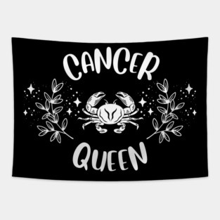 Cancer Queen - Zodiac Tapestry
