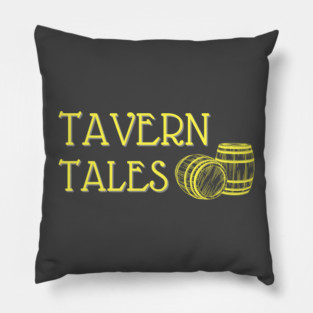 TAVERN TALES LOGO Pillow