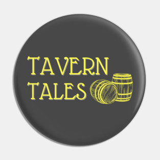 TAVERN TALES LOGO Pin
