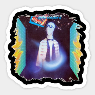 WKLS 96 Rock Atlanta Homecookin' II 1981 LP Cover Sticker