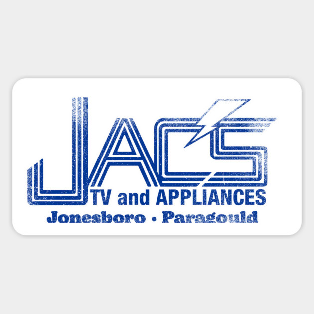 Jac's TV and Appliances Magnet by rt-shirts