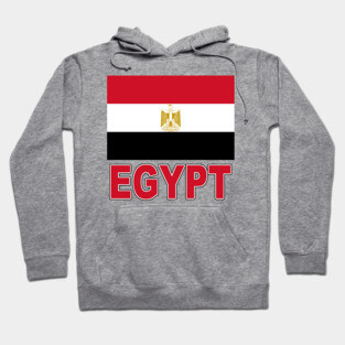 The Pride of Egypt - Egyptian Flag Design Hoodie