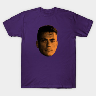 Jean Claude Van Damme "Dammaged" forehead tattoo T-Shirt