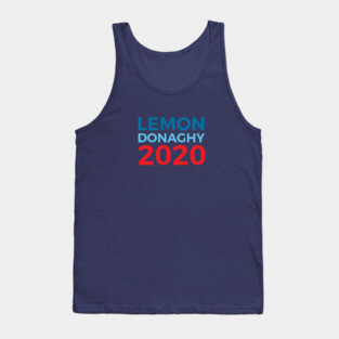 Liz Lemon Jack Donaghy / 30 Rock / 2020 Election Tank Top