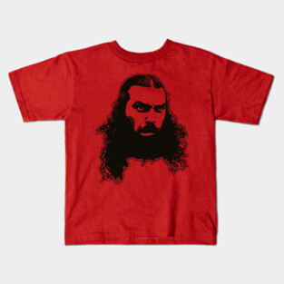 Bruiser Brody (negative space) Kids T-Shirt