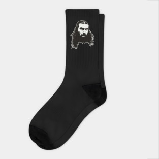 Bruiser Brody (Black and White) Socks