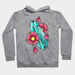 Crystal Flowers Hoodie