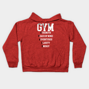 Workout motivation Kids Hoodie