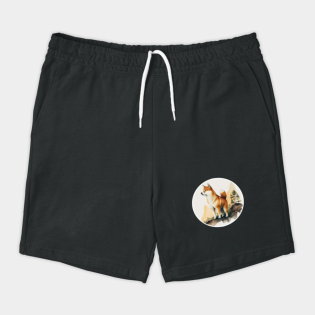 Shiba Inu Dog, Mountain Outdoor, Forest by logiamerch