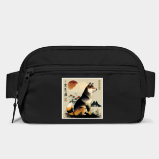 Shiba Inu Dog, Japanese Art Bag