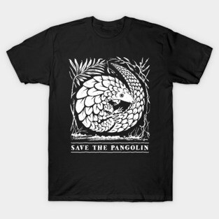 Endangered Species - Save The Pangolin T-Shirt