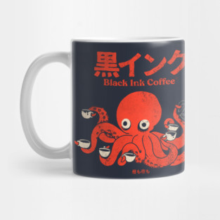 Black Ink Coffee Mug