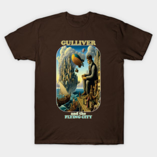 Gulliver and the Flying City T-Shirt