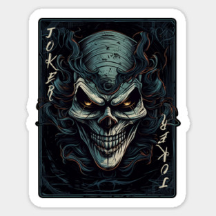 Joker card Sticker