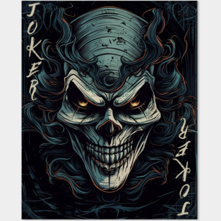 Joker card Posters and Art