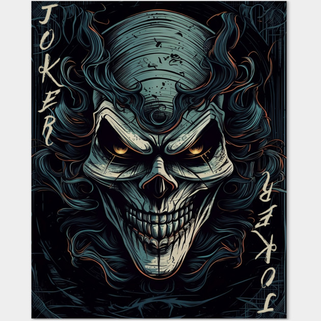 Joker card Wall Art by sidomatic