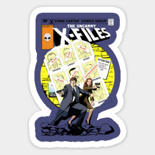 The Uncanny X-files Sticker