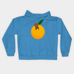 Yuzu Capybara Kids Hoodie
