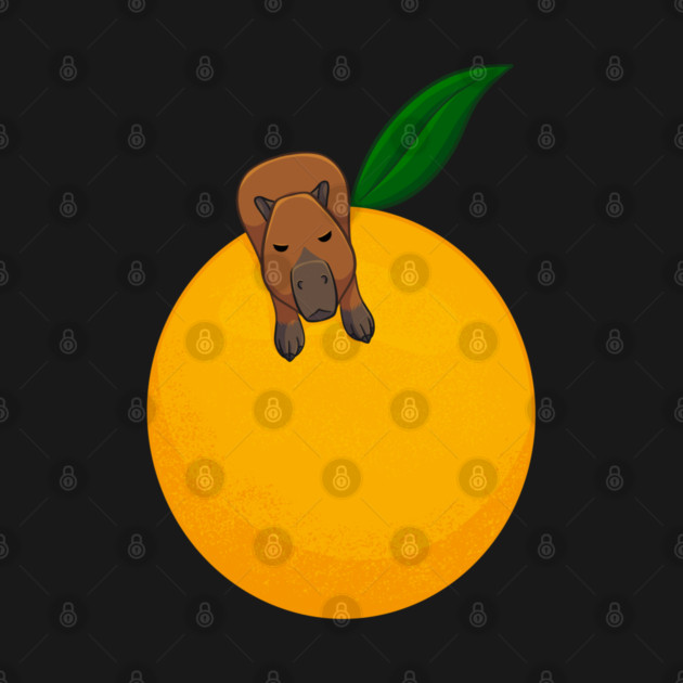 Yuzu Capybara by DeguArts