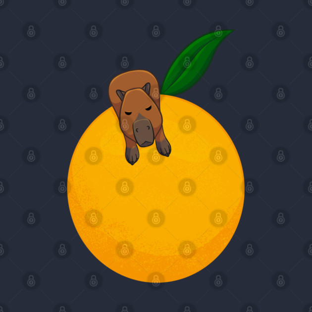 Yuzu Capybara by DeguArts