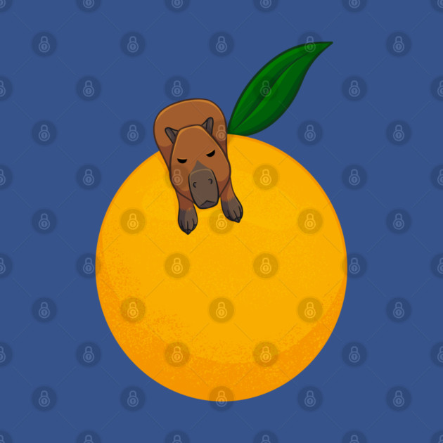 Yuzu Capybara by DeguArts