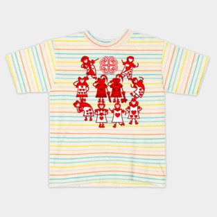 Deck of Cards Kids T-Shirt