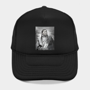 Native American woman war chief Hat