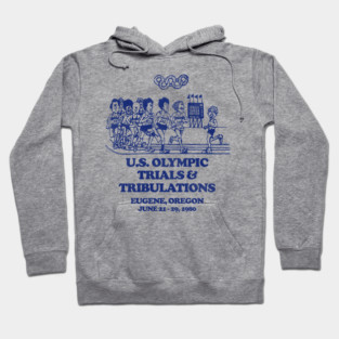 Vintage 1980 Defunct US Olympic Trials and Tribulations Hoodie