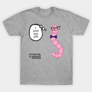 compost worm (nerd) T-Shirt