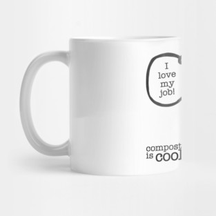 compost worm (nerd) Mug