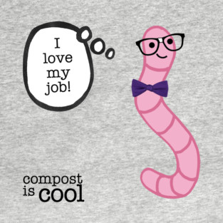 compost worm (nerd) T-Shirt
