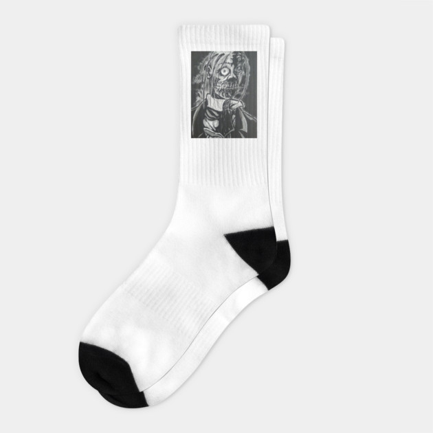 The Picture Of Dorian Gray (portrait) Socks by StagArtStudios