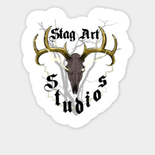 Stag Art Studios logo (original) Magnet