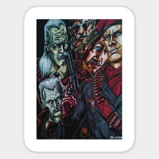 Metal Gear Solid - Revolver Ocelot portrait (original) Magnet