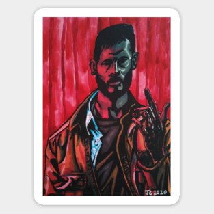 Upgrade - Grey/STEM portrait (original) Sticker