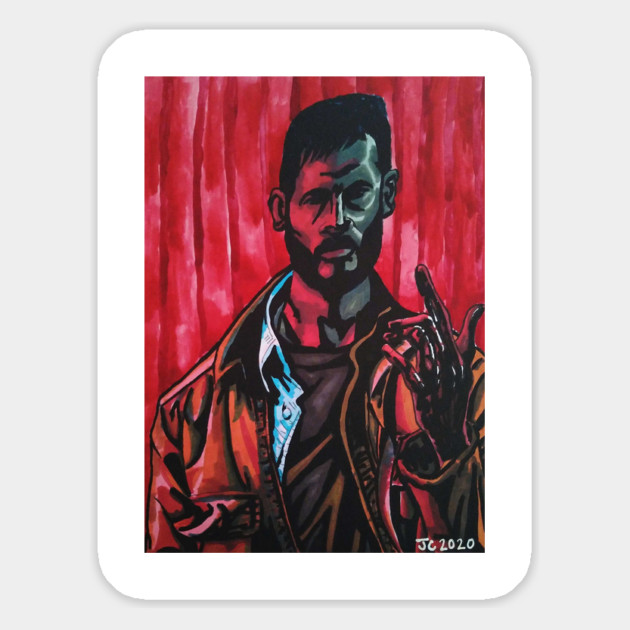 Upgrade - Grey/STEM portrait (original) Magnet by StagArtStudios