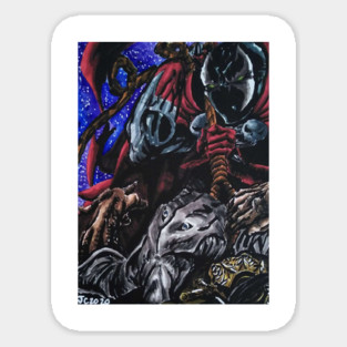 Spawn "Strange Fruit" portrait (original) Magnet