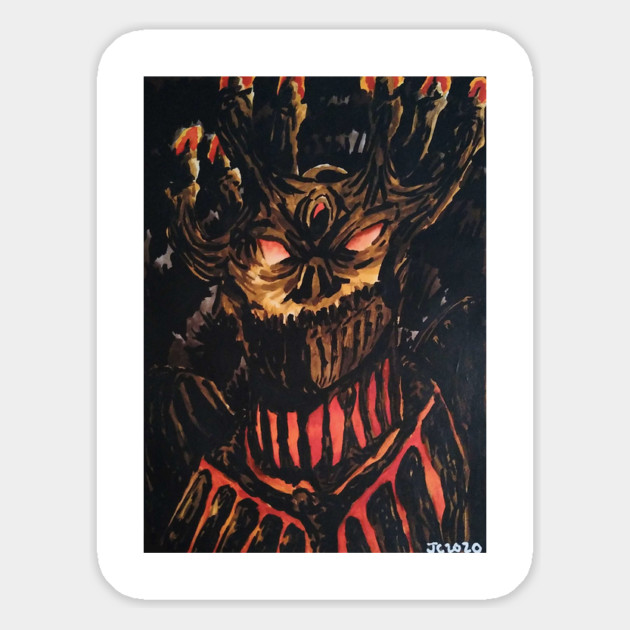 Doom Patrol - "Make A Wish" Candlemaker portrait (original) Magnet by StagArtStudios