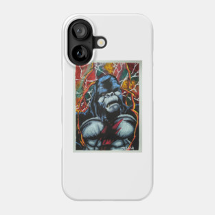 The Flash - "Run, Grodd, Run" Flash/Gorilla Grodd portrait (original) Phone Case