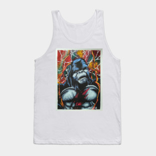 The Flash - "Run, Grodd, Run" Flash/Gorilla Grodd portrait (original) Tank Top