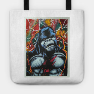 The Flash - "Run, Grodd, Run" Flash/Gorilla Grodd portrait (original) Tote