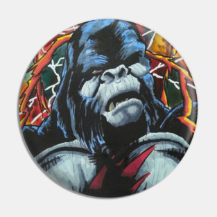 The Flash - "Run, Grodd, Run" Flash/Gorilla Grodd portrait (original) Pin