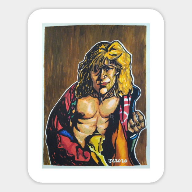 Silence Of The Lambs - "Goodbye Horses" Buffalo Bill portrait (original) Magnet by StagArtStudios
