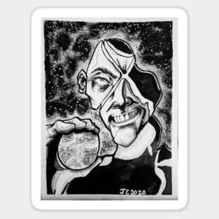 Doom Patrol "The Mind Is The Limit" Mr. Nobody portrait (original) Sticker