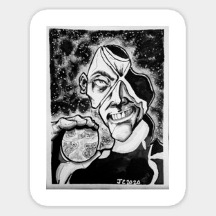 Doom Patrol "The Mind Is The Limit" Mr. Nobody portrait (original) Magnet